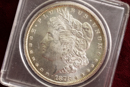 1878-CC Morgan Silver Dollar