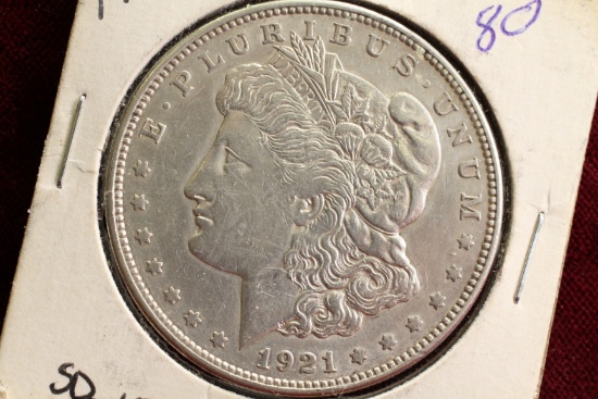 1921-D Morgan Silver Dollar