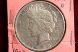 1923-D Peace Silver Dollar