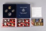 2008 US Mint Silver Proof Set & 2004 US Mint Westward Nickel/Medal Set