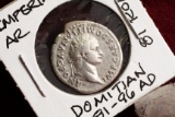 Roman Imperial Domitian AR Domitian, Imp.Caes.Domitian AVG. Pont