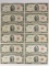 12 - 1953 $2 Red Seal Notes; 3-1953, 3-1953A, 3-1953B, 3-1953C
