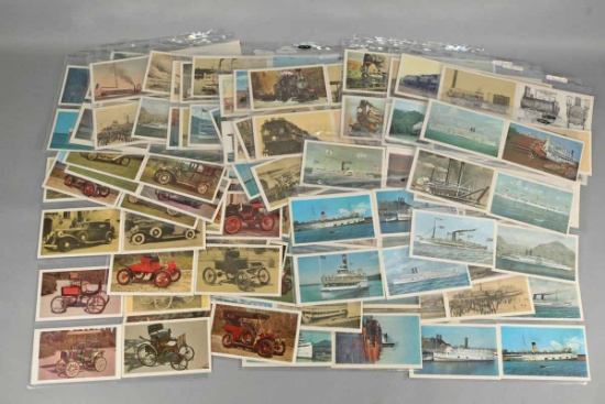 145+ Collectible Transportation Post Cards - Museum Editions & More