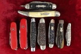 Pocket Knives: Kamp King, Swiss Army & Others