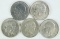 5 - Poland 2 Zlote Silver Coins; 2-1932, 1933, 2-1934, 