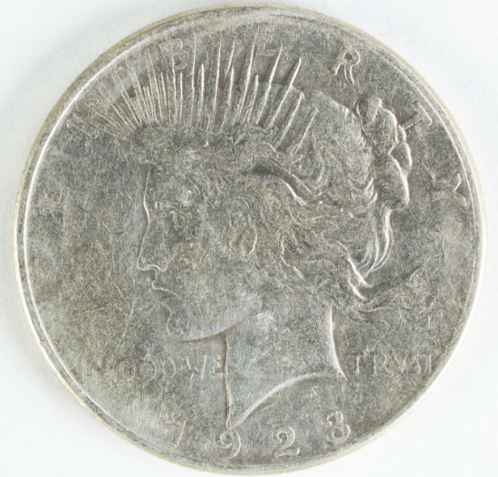 1923-D Peace Siler Dollar