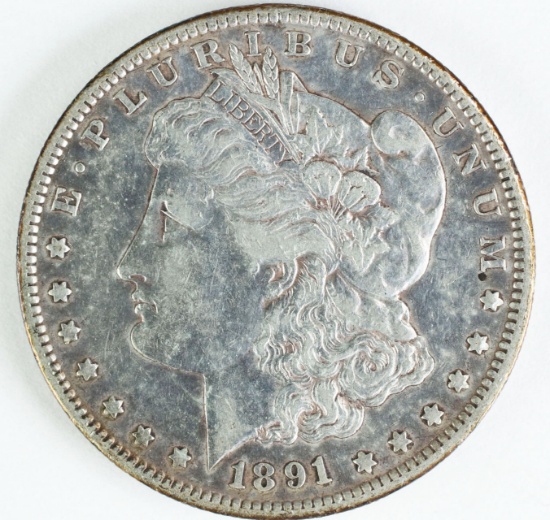 1891-S Morgan Silver Dollar