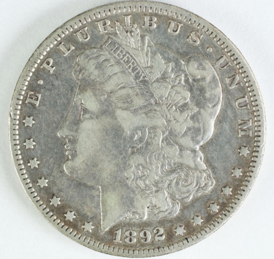 1892-O Morgan Silver Dollar