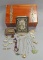 Vintage Costume Jewelry: Necklaces, Brooches, Earrings & Boxes