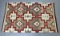 Southwest Native American Rug - Red & Black Pattern