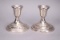 Sterling Silver Weighted Candlestick Holders