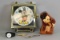 Mickey Mouse - Disney Items: Wall Clock, Swatch, Puzzle Box, Fork & Key