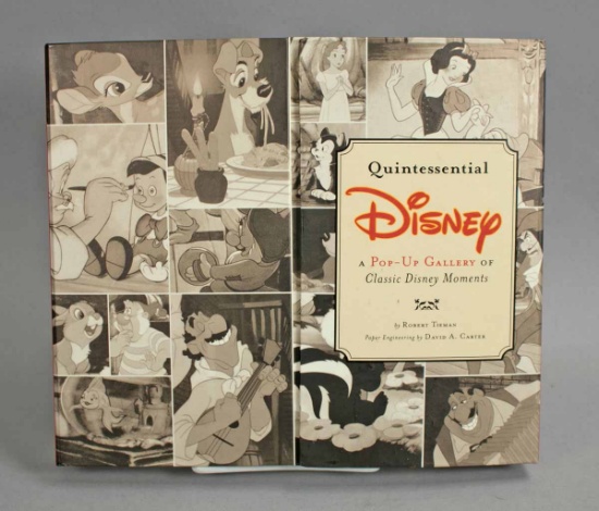 "Quintessential Disney" Pop-Up Book, by Robert Tieman