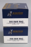 .500 S&W Mag Ammo by MAGTECH, 40 Rounds