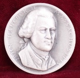 John Hancock Silver Memorial Medal, 26 Grams
