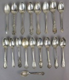 Sterling Silver Spoons, 335 Grams