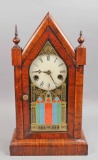 Antique Steeple Mantle - Shelf Clock