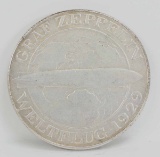 1930A Graf Zeppelin 5 Mark Coin, Germany