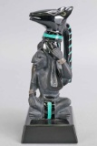 Carved Onyx Sculpture w/ Malachite & Sterling Details - Mexico