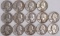 14  1964 Washington Silver Quarters various dates/mints
