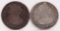 1777/1795 Carolus III Dei Gratia 2 Reales Silver Coins
