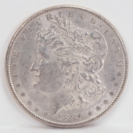 1886-P Morgan Silver Dollar