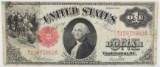 Series of 1917 US $1 Large Size Red Seal Note