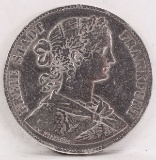 1860 Germany-Frankfurt Thaler Silver Coin