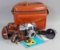 Zeiss Ikon Contaflex Super SLR 35mm Camera w/Case