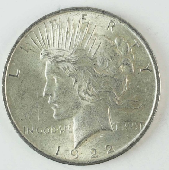 1922-P Peace Silver Dollar