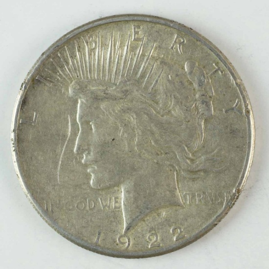 1922-S Peace Silver Dollar