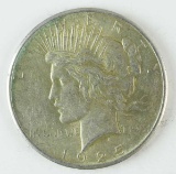 1925-P Peace Silver Dollar