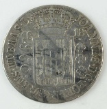 1818 Joannes D.G. Port. Pregens Et. Bras. D. Silver