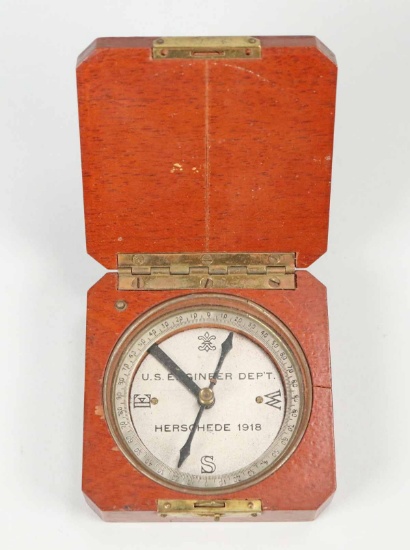 Herschede 1918 Engineer Compass