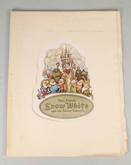 Snow White and the Seven Dwarfs 1937 Premier Program