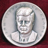 Silver JFK Presidential Medal, 24.2 Grams