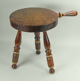 Three Legged Stool - Colonial Style