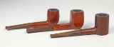 2 Tobacco Pipes: WDC Aristocrat, Barnett's 363 & Burksee Old Briar - England