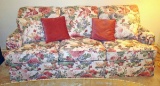 Flexsteel Floral Sofa