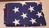 U.S. Flag, Cotton, 4 1/3' x 5 1/2'