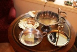 Silver Plate Service Bowls & Others