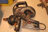 Porter-Cable Small Circular Saw, Electric Stapler & AEG Drill