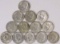 13 Kennedy Half Dollars; 1966,3-1967,3-1968,6-1969