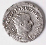 238-244 AD Imperial Rome 2 Denarius AR Gordon III