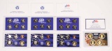3 U.S.  Mint Proof Sets; 2-2000,2006 & 2007 U.S. Mint Pres.$1 Coin Proof Set
