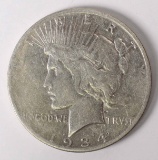 1934-S Peace Silver Dollar