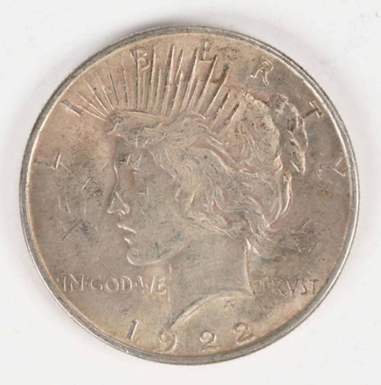 1922-P Peace Silver Dollar