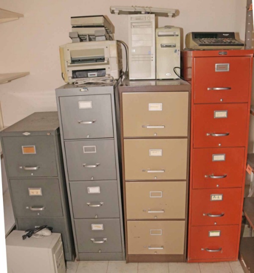 Filing Cabinets, Office Equipment
