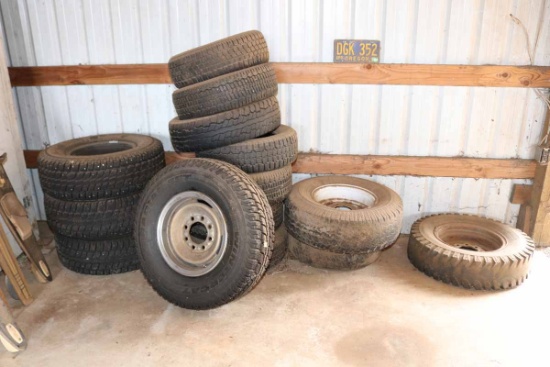 Assorted Car & Truck Tires