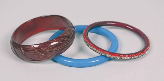 Assorted Bakelite Bangle Bracelets